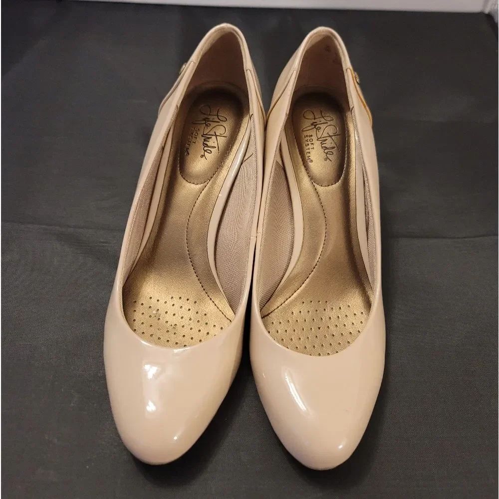 LIFE STRIDE SOFT SYSTEM LOW-HEEL WOMEN'S PUMP SHOES